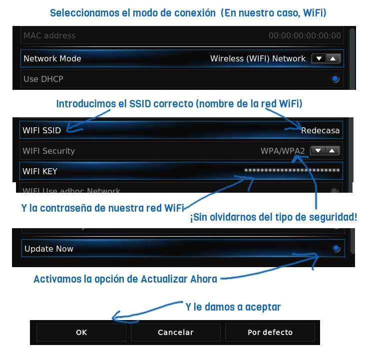 Raspmbc WiFi